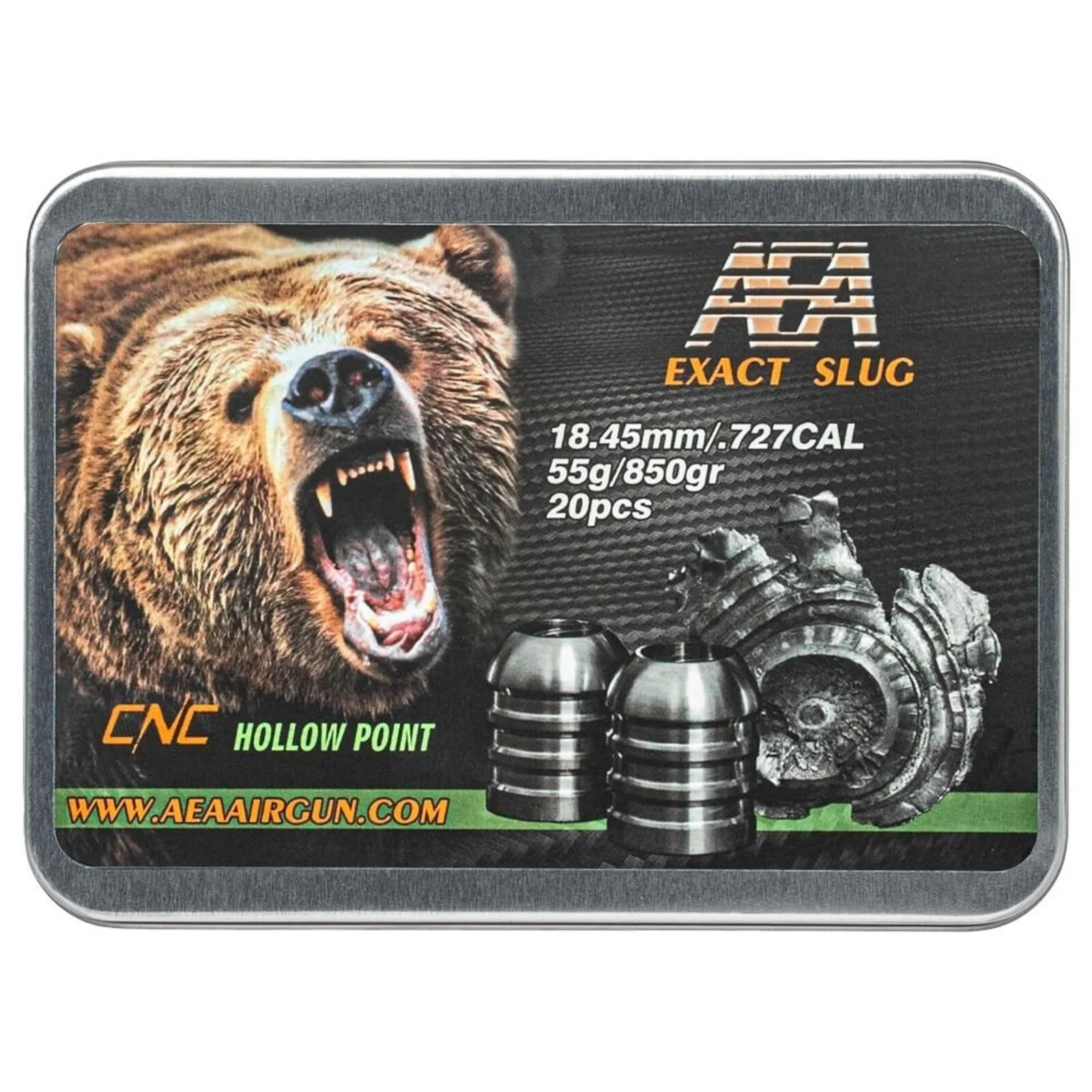 CNC Slugs AEA Exact 18.3mm (.727) | 850 grains | 20pcs