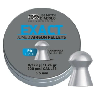 JSB Exact Lead-free 5.52mm Pellets | 11.75 grains | 200 pcs