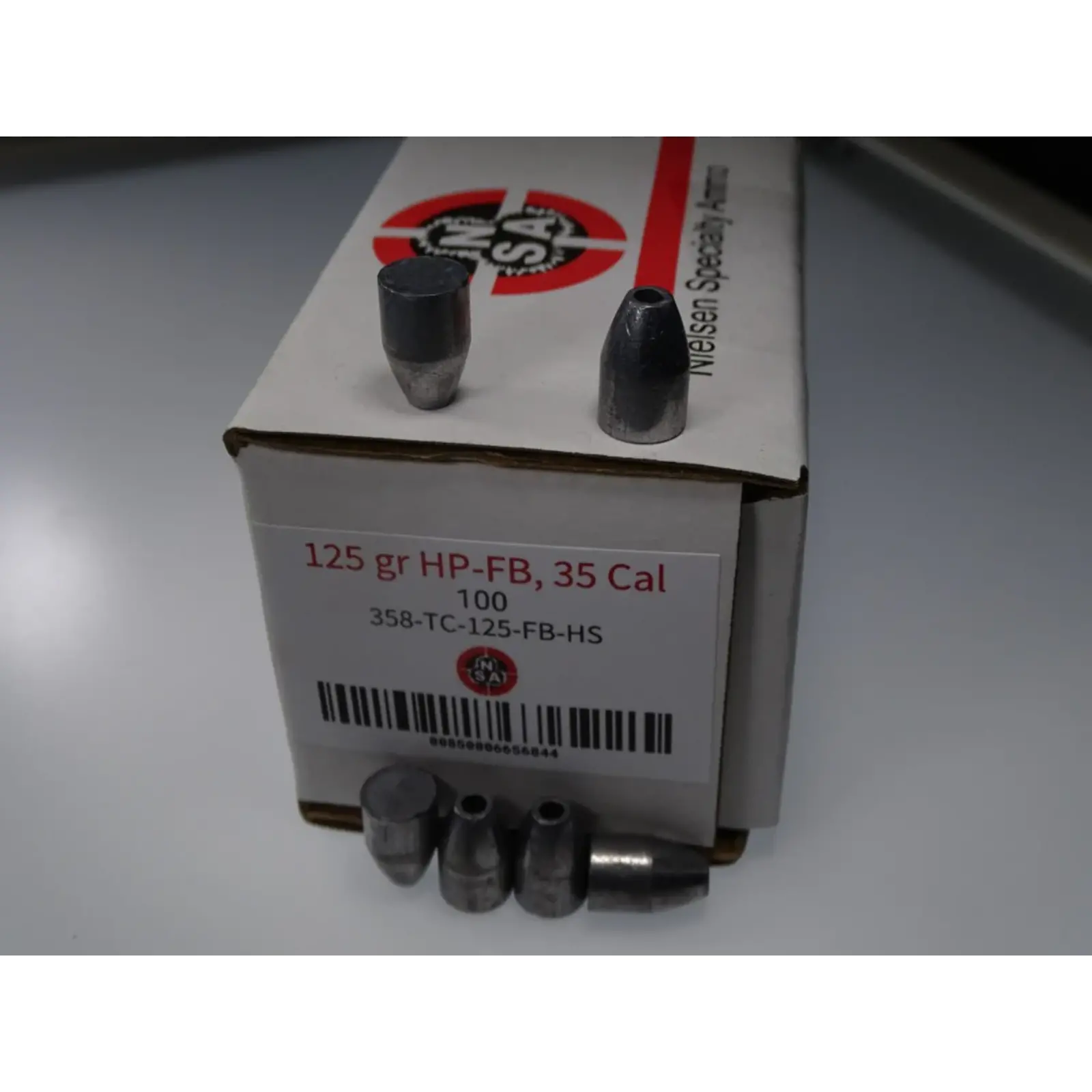 NSA Hollow point Flat Base slugs 9mm (.357) | 125 grain